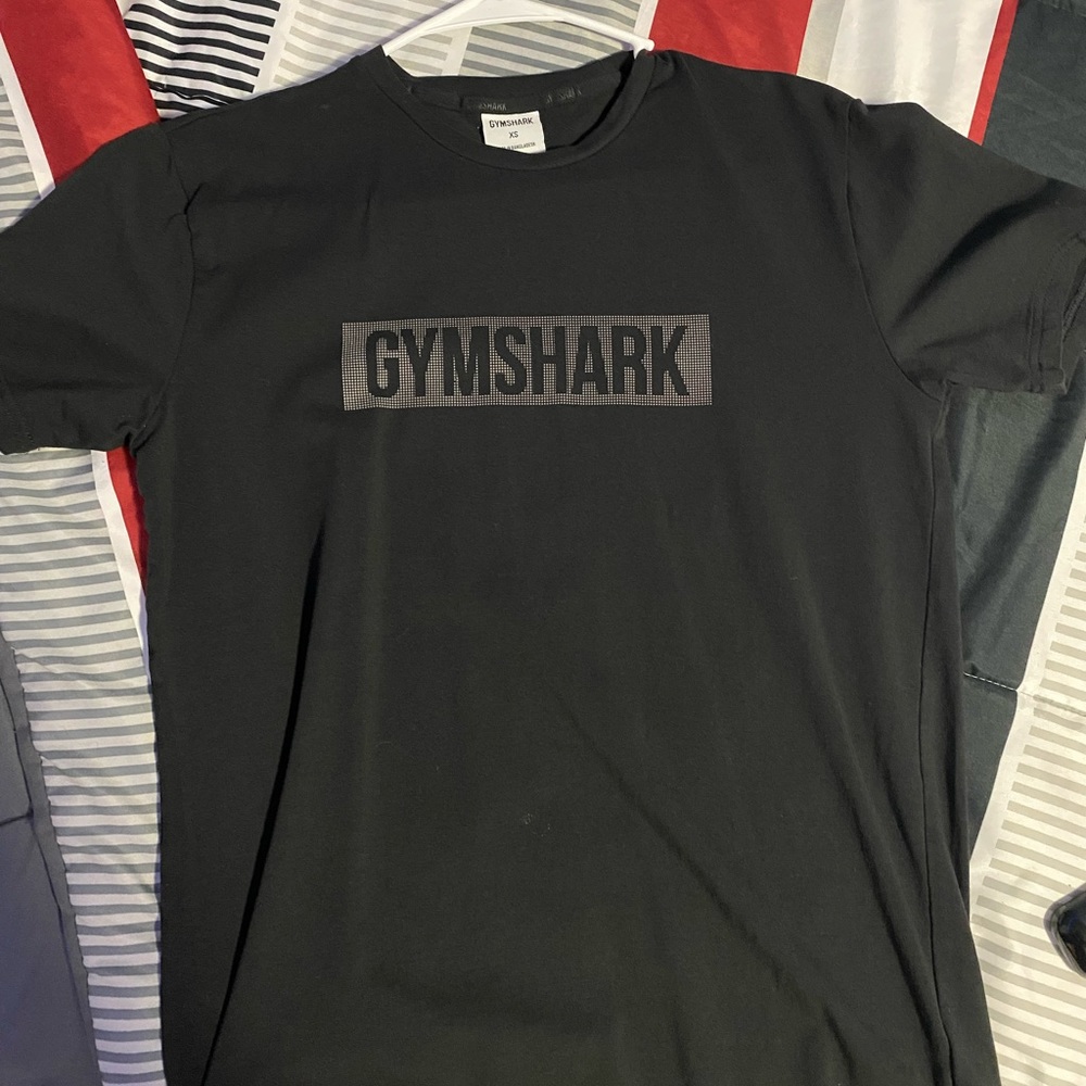 Men’s Black GymShark Tee